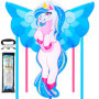 Cerf-volant Licorne Bleu et Violet pour Enfants - JOYIN