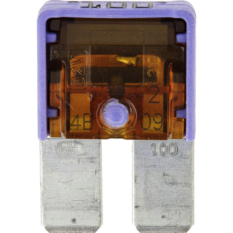 Fusible Plat Compact 100 A - Protection Électrique Automobile et Industrielle - Blister de 2
