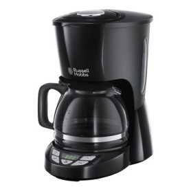 Cafetière Programmable Russell Hobbs Textures Plus - 10 Tasses, Verseuse en Verre