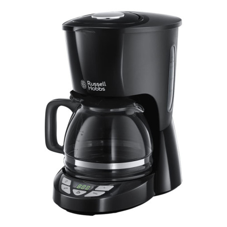 Cafetière Programmable Russell Hobbs Textures Plus - 10 Tasses, Verseuse en Verre