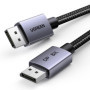 UGREEN Câble DisplayPort 1.4 8K 60Hz Nylon Tressé Mâle vers Mâle