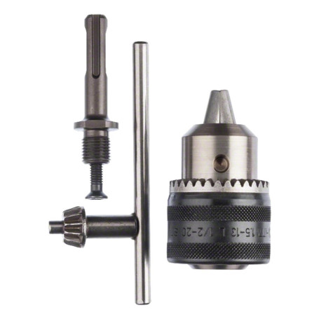 Adaptateur SDS Plus Bosch avec Mandrin Porte-Foret 1,5-13 mm