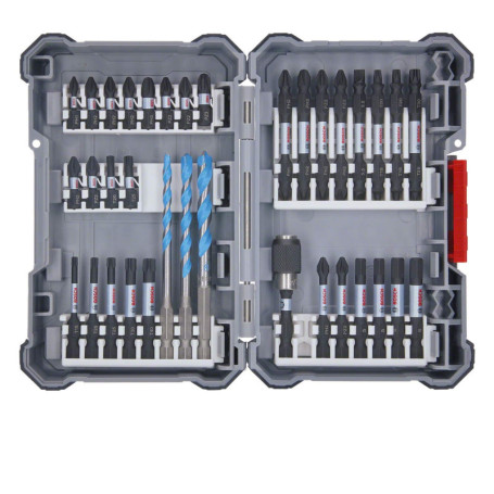 Kit d'Embouts de Vissage Bosch 35 Pièces - Accessoires Universels pour Visseuse à Chocs