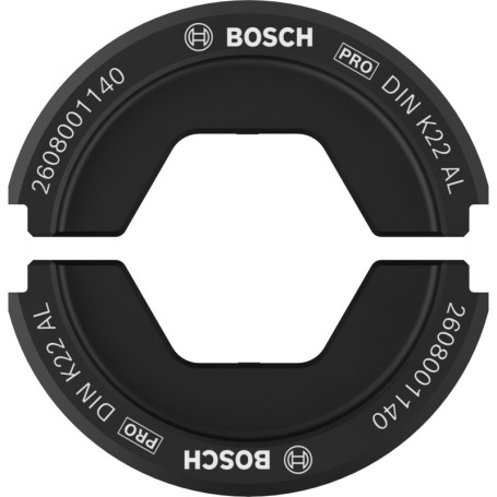 Matrice de Sertissage PRO Bosch pour Câbles Aluminium - 67 x 45 mm