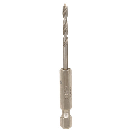 Foret Hélicoïdal Bosch PRO Wood HSS Ø 3 mm pour Bois Dur et Tendre