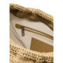 Desigual sac à épaule bandoulière Half Logo Raffia Bag Natural beige