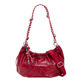 Sac à épaule Desigual Half Logo Waverly en rouge