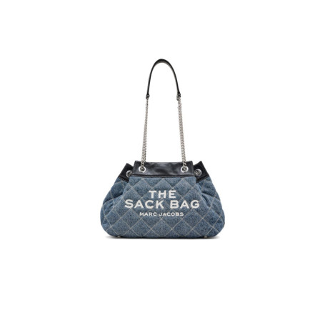 Sac à main en denim matelassé Marc Jacobs - The Chain Sack Indigo