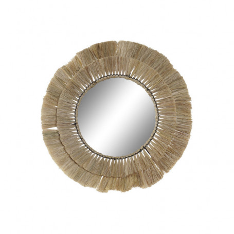 Miroir mural DKD Home Decor Naturel Fibre Bali (55 x 4 x 55 cm) 91,99 €