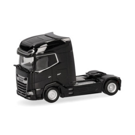 Camion Miniature DAF XG+ Noir à l'Échelle 1:87 - Herpa