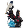 Figurine Itachi et Kisame Naruto en PVC - 35 cm - Plastoy