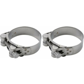 Collier d'Échappement en Acier Inoxydable 25-27mm - Cyclingcolors