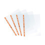 Lot de 25 Pochettes Transparentes A4 Favorit avec Perforation Universelle