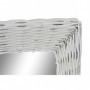 Miroir mural DKD Home Decor Verre MDF Blanc osier Cottage (53 x 63 x 4 cm) (53,5 72,99 €