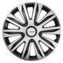 Enjoliveurs Universels Michelin Alice 15" en Plastique ABS Noir/Argenté - Lot de 4