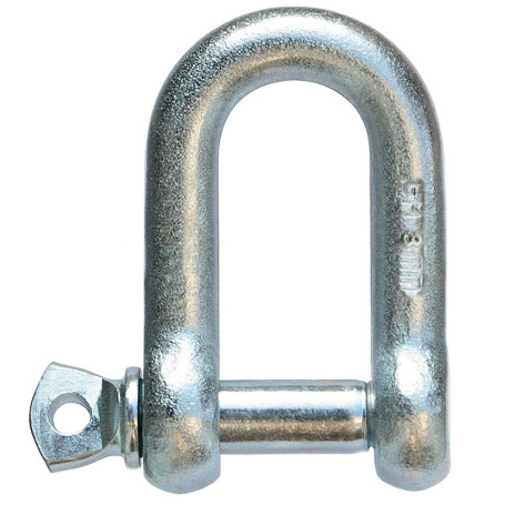 Lot de 4 manilles en D galvanisées 8 mm - KeyMet GmbH