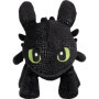 Peluche Dragon Noir Schmidt 30 cm - Douce et Sûre