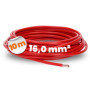 Câble PVC Rouge H07V-K 16 mm - 10 mètres Lapp