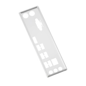 Plaque Arrière D'E/S SG Store pour ASUS Prime A320M-K - Protection Métallique Argent
