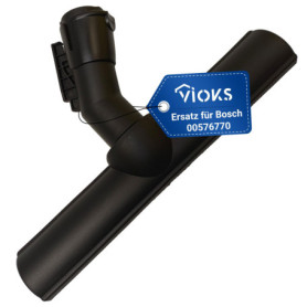 Brosse de rechange VIOKS pour sols durs Bosch - 35 mm, système d'encliquetage