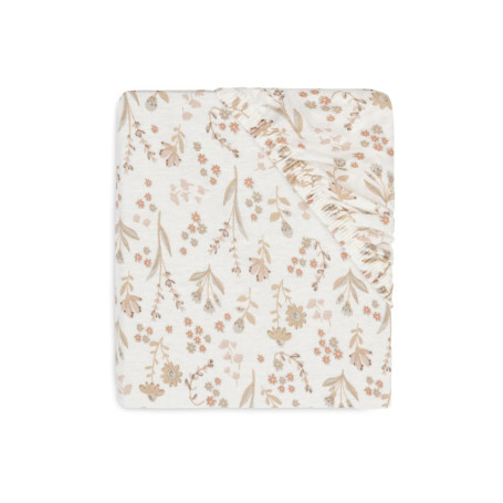 Drap-Housse en Jersey Bloomy pour Berceau - 100% Coton Oeko-TEX