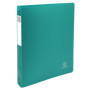 Classeur Rigide Exacompta A4 Vert Foncé 4 Anneaux 30 mm