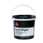 Lingettes Nettoyantes SIKA Cleaner-350H - Élimine Colles et Graisses - Pot de 70