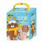 Kit de Couture Ours en Peluche Avenir avec Snowboard pour Enfants