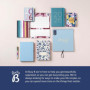 Calendrier Mural Familial 2026 Busy B - 5 Colonnes avec Motif Oiseaux