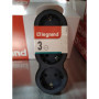 Multiprise Legrand 3 Prises 2P+T Horizontale Noir/Gris