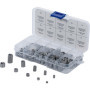 Assortiment d'Embouts de Réparation de Filetages en Acier Inoxydable - 150 Pièces BGS