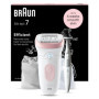 Braun Silk-épil 7 Épilateur Électrique Sans Fil et Étanche avec Tondeuse Bikini