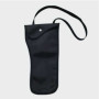 Sac de Transport Imperméable avec Bandoulière pour Canne de Marche - Noir