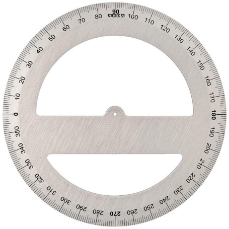 Rapporteur 360° en Aluminium Arda - Outil de Dessin Technique