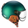 Casque de Ski Unisexe CGM EBI Vert Satiné - Taille M (57-58cm)