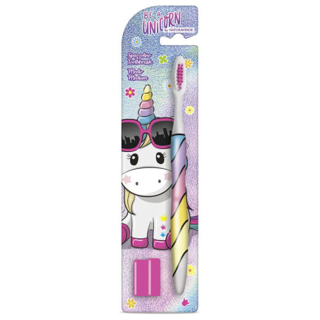 Brosse à dents licorne Be a Unicorn pour enfants - Naturaverde
