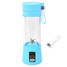 Mini Mixeur Portable Électrique 380 ml avec Charge USB pour Smoothies