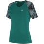 T-shirt de Tennis Femme Dunlop - Confort et Style Moderne en Vert Aventurine