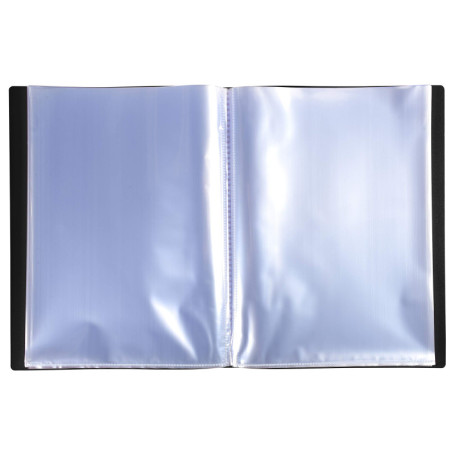 Exacompta Protège-documents OPAK Noir - 10 Cartons de 40 Pochettes A4