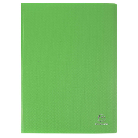Exacompta Protège-documents OPAK - Carton de 8 Pochettes A4 Vert Clair
