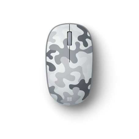 Souris Bluetooth Microsoft Camouflage Blanc Arctique - Édition Spéciale