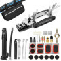 Kit de Réparation de Vélo Carehabi - 39 Pièces Multifonction 16 en 1
