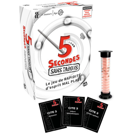 Goliath - 5 Secondes Sans Tabous, le Jeu d'Ambiance pour Adultes