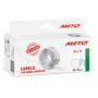 Étiquettes Meto 26x16 mm pour Étiqueteuse Manuelle - 6000 Étiquettes Blanches Permanentes