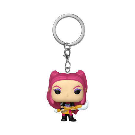Porte-clés Funko Pop! Kpop Demon Hunters - Mira, Mini-Figurine Officielle