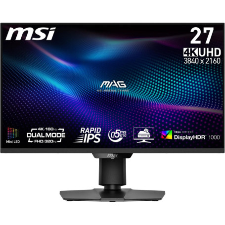 MSI MAG 274UPDF E16M Écran Gaming 27" 4K UHD - Rapid IPS 160 Hz