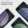 Spigen AlignMaster Verre Trempé pour Samsung Galaxy S23 FE - Kit d'Installation Inclus
