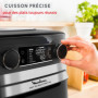 Moulinex Easy Fry 15L - Friteuse sans huile et multicuiseur 9 en 1, Acier Inoxydable