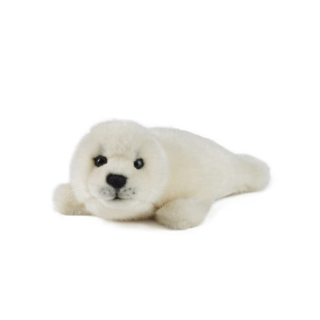 Peluche Chiot Phoque Crème - Living Nature (20 cm)