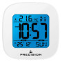 Réveil Radio-Piloté Precision Blanc avec Écran LCD